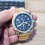 Imagem de Relógio Fossil Masculino Analógico Bronson Dourado FS5877/1PN