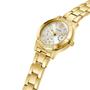 Imagem de Relógio GUESS dourado pedrinha analógico feminino GW0413L2