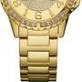 Imagem de Relógio Guess Feminino Dourado 92591LPGSDA1 Analógico 3 Atm Cristal Mineral Tamanho Médio