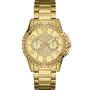 Imagem de Relógio Guess Feminino Dourado 92591LPGSDA1 Analógico 3 Atm Cristal Mineral Tamanho Médio