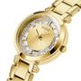 Imagem de Relógio GUESS feminino dourado fundo transparente GW0470L2