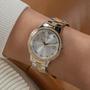 Imagem de Relógio Guess Feminino Prata Dourado Cristais GW0725L1