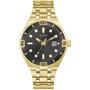 Imagem de Relógio GUESS masculino analógico preto dourado GW0330G2