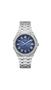 Imagem de Relógio GUESS para homens, caixa de 42 mm, mostrador azul, aço inoxidável