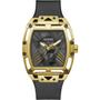 Imagem de Relógio GUESS quadrado couro analógico masculino GW0500G1