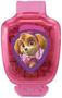 Imagem de Relógio infantil interativo com personagem Skye da Patrulha Canina em rosa
