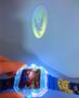 Imagem de Relógio Infantil para Crianças Digital Projetor Imagem 3D Pisca Luz Led Toca Musica Personagens Super Heróis Disney