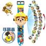 Imagem de Relógio Infantil Paw Patrol 3D - Chase, Rubble, Marshall e Skye