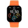 Imagem de Relógio Inteligene Smartwatch Smart Champion Ch50033P Troca Pulseira Preto Laranja