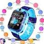 Imagem de Relogio Inteligente Crianca Rastreador Localizador Camera Anti-lost Sos Smartwatch (cor AZUL)