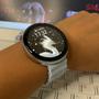 Imagem de Relógio Inteligente Feminino Masculino Smartwatch W28 PRO Redondo + Pulseira Silicone Ocean 