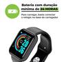 Imagem de Relogio Inteligente Smartwatch bluetooth Corrida, Academia e Notificações