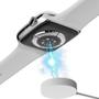 Imagem de Relógio inteligente smartwatch Branco W Pro troca pulseira ligações monitor cardíaco android e IOS