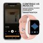 Imagem de Relogio Inteligente Smartwatch Feminino Compatível  iPhone Android Envio Imediato