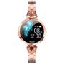 Imagem de Relógio Inteligente Smartwatch Feminino Smart Bracelet Touch Screen Dourado