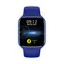 Imagem de Relógio Inteligente SmartWatch HW22 Azul Troca Pulseira Android iOS Ligações Monitor Cardíaco