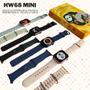 Imagem de Relógio Inteligente Smartwatch Hw68 Mini Série Smart 8 Watch