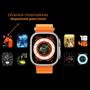 Imagem de Relógio Inteligente Smartwatch Masculino T200 Ultra 9 Original Compativel C/ Samsung Xiaomi