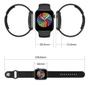 Imagem de Relógio Inteligente Smartwatch Max Conta Passo Recebe Chamada Wpp