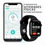 Imagem de Relógio inteligente smartwatch s8 troca pulseira ligações  android e ios