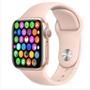 Relógio Inteligente Smartwatch W34S Rosa Android iOS Bluetooth Troca Pulseira Atende e Faz Chamadas - SHOPPIND MD Imagem de Relógio Inteligente Smartwatch W34S Rosa Android iOS Bluetooth Troca Pulseira Atende e Faz Chamadas