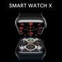 Imagem de Relogio Inteligente Watch X Smartwatch Bluetooth Masculino Feminino C/Pulseira Extra Pelicula Case