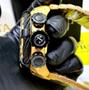 Imagem de Relógio Invcta Bolt 21360 Dourado + Preto Á prova dágua 55mm