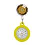 Relógio Lapela Enfermagem Mandala Analógico Cordão Tipo Ioiô - Memory Watch Imagem de Relógio Lapela Enfermagem Mandala Analógico Cordão Tipo Ioiô