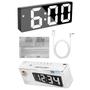 Imagem de Relógio Led Digital Mesa Despertador Alarme Temperatura