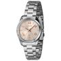 Imagem de Relógio Lince Feminino 36mm Prateado com Mostrador Rosa