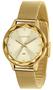 Imagem de Relógio LINCE feminino dourado strass esteira LRG4707L C1KX