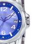 Imagem de Relógio Magnum Masculino Clássico Aço Inox Prata com Fundo Azul Analógico com Calendário Resistente a Água MA33022F