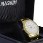 Imagem de Relógio Magnum Masculino Ma32890H Dourado Aço Original