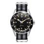 Imagem de Relógio Masculino Automático Luminoso À Prova D'água De 41 Mm Com Pulseira De Nylon De Vidro Safira
