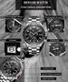 Imagem de Relógio masculino Business Full Steel Quartz Watch Men Top B