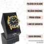 Imagem de Relógio Masculino Condor Dourado Original Prova Dágua Luxo