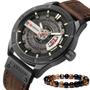 Imagem de Relógio Masculino Curren Cronógrafo + Pulseira Bolinhas