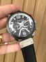 Imagem de - relógio masculino curren pulseira em couro com calendário + cronógrafo