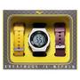 Imagem de Relógio Masculino Digital Everlast Kit Com 2 Pulseiras E737