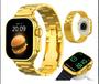 Imagem de Relógio masculino Dourado Smartwatch Ultra 9 Inteligente Dourado Gold - 