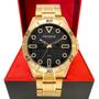 Imagem de Relogio Masculino Mondaine Dourado Preto Original Garantia 32558gpmvde1