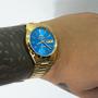 Imagem de Relógio Masculino Orient Automático Dourado Original Prova D'água Garantia 1 ano 469WC2F D1KX