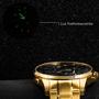 Imagem de Relógio Masculino Orient Dourado Cronógrafo Original Social Prova D'água Garantia 1 ano MGSST003 P2KX