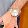 Imagem de Relógio masculino prata Champion 40mm CN26037Q