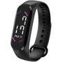 Imagem de Relógio Masculino Preto Feminino Unissex Pulseira Preta Borracha Alta Qualidade Material Resistente Linha Premium Luxo