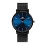 Imagem de Relógio Masculino Preto Fundo Azul Saint Germain Houston Full Blue 40mm