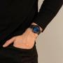 Imagem de Relógio Masculino Preto Fundo Azul Saint Germain Houston Full Blue 40mm