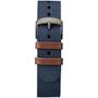 Imagem de Relógio masculino Scout Expedition, 40mm, pulseira náilon e couro, azul/marrom/cinza