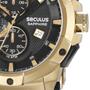 Imagem de Relógio masculino seculus sapphire dourado 20923gpsvda2
