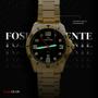 Imagem de Relogio Masculino Technos Analogico Aço Inoxidavel Dourado Mostrador Azul Performance Militar Original Resistente a Agua 1 Ano de Garantia 2115MYL1A